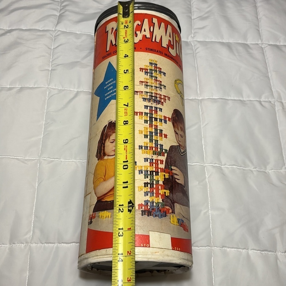 Vintage RING-A-Majigs Building Construction Set, Building Toy Set Molenaar - Picture 3 of 8